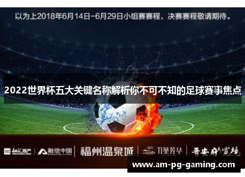 2022世界杯五大关键名称解析你不可不知的足球赛事焦点